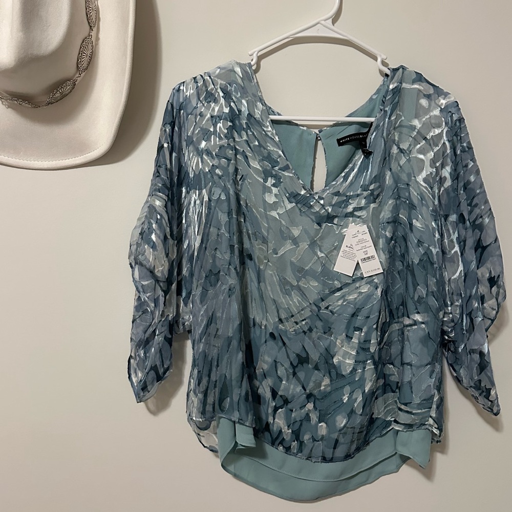 WHBM | Silk Blend Blouse
